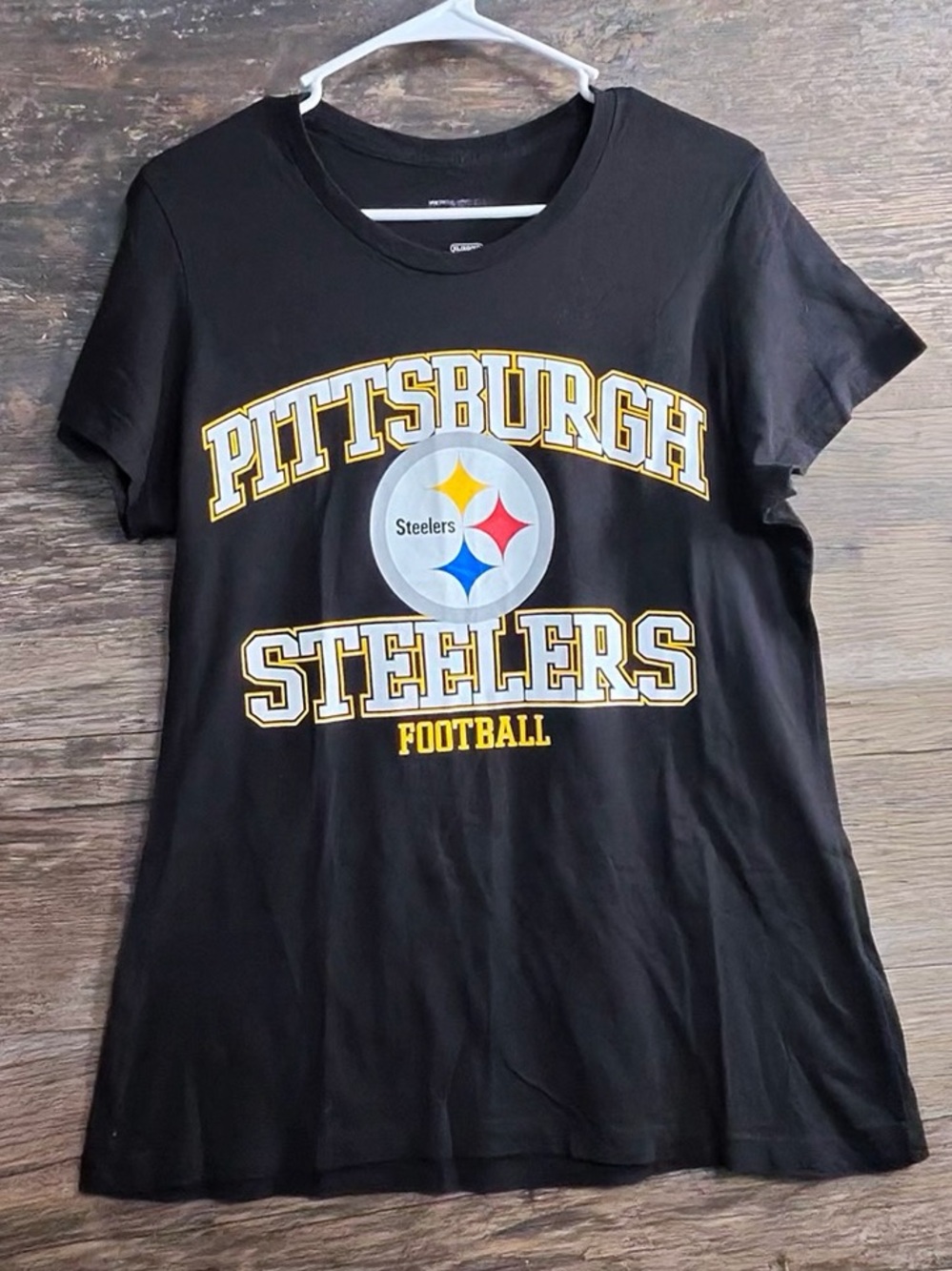Pittsburgh Steelers Black Short Sleeve Graphic Tee